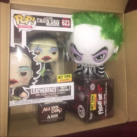 Funko Other - Hot Topic Funko Horror Mystery Box ( leatherface )